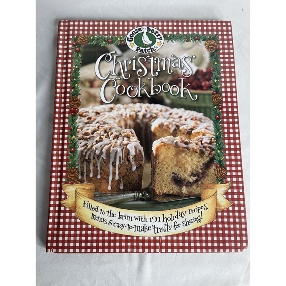 Gooseberry Patch Christmas Cookbook With 191 Recipes Hardcover